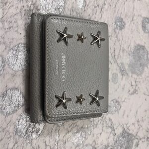 Jimmy Choo rare moonstone Star-Studded Wallet